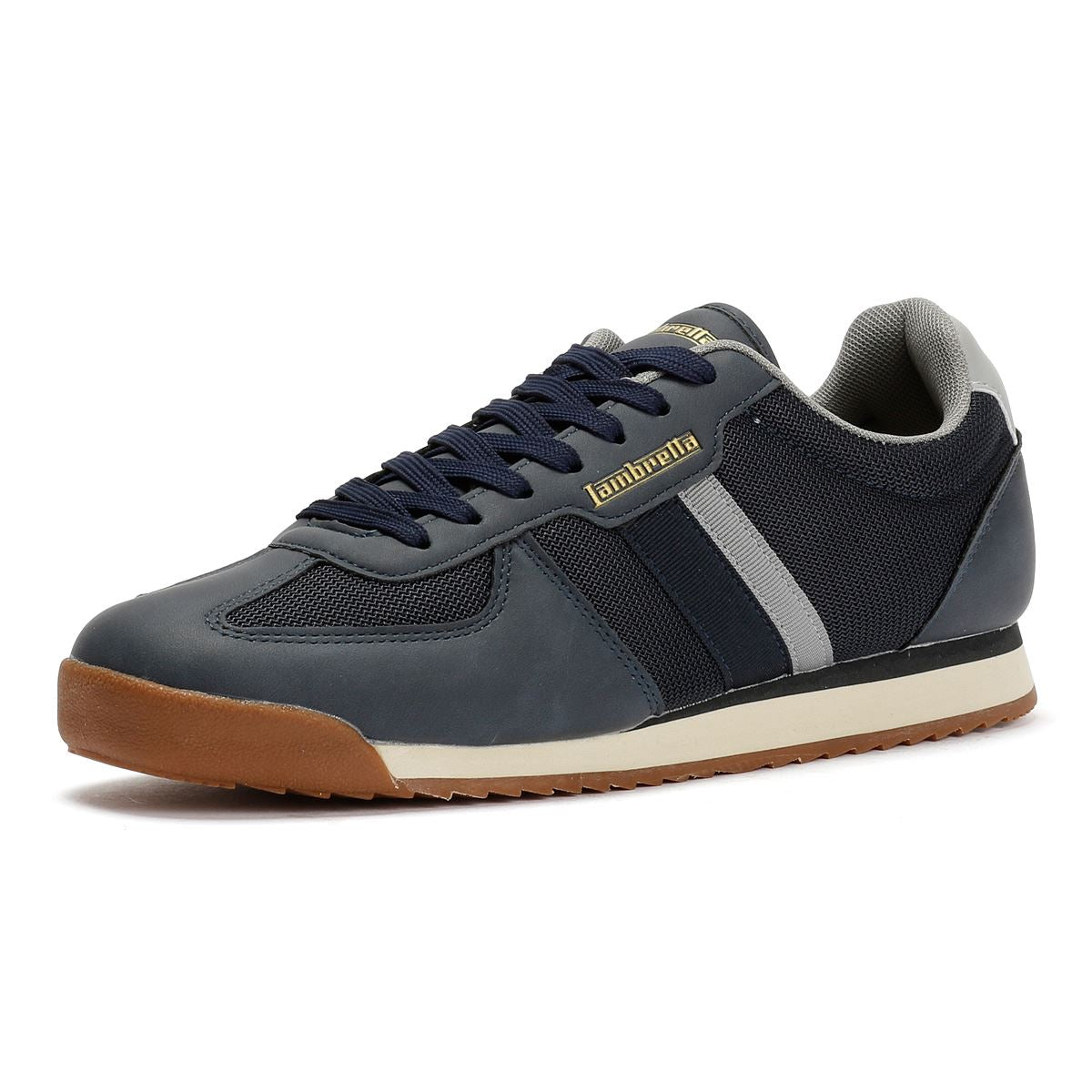 Lambretta Diego Men's Navy/Charcoal Trainers