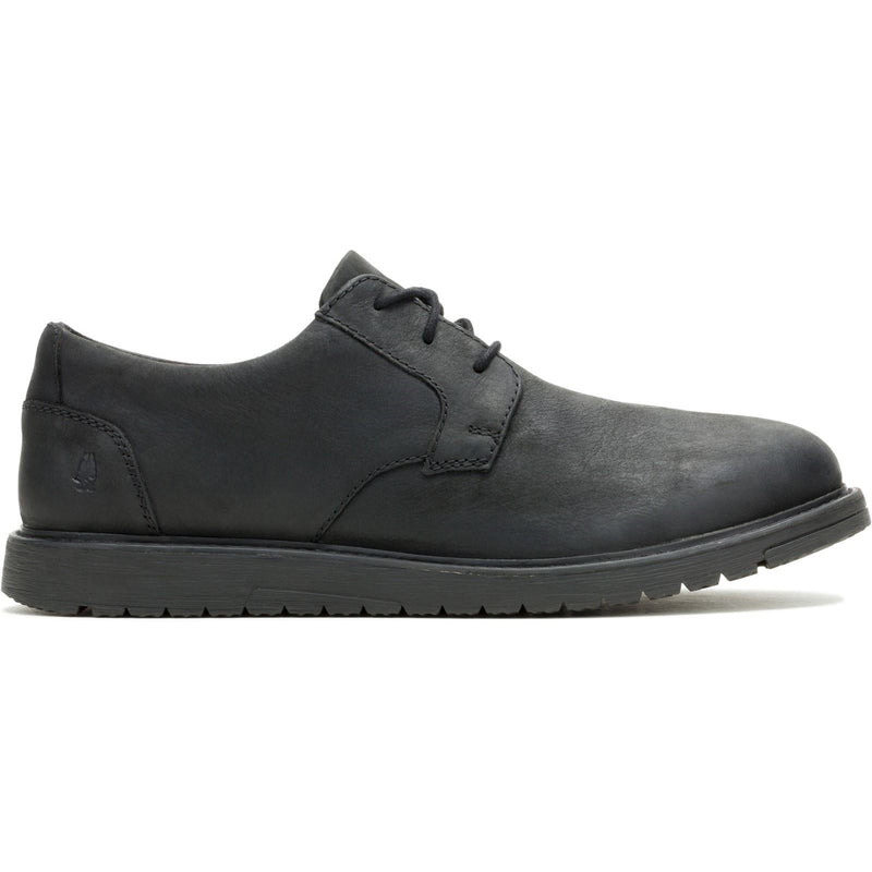 Hush Puppies JENSON MUDDY RIVER Leather Men's Black Oxford Shoes