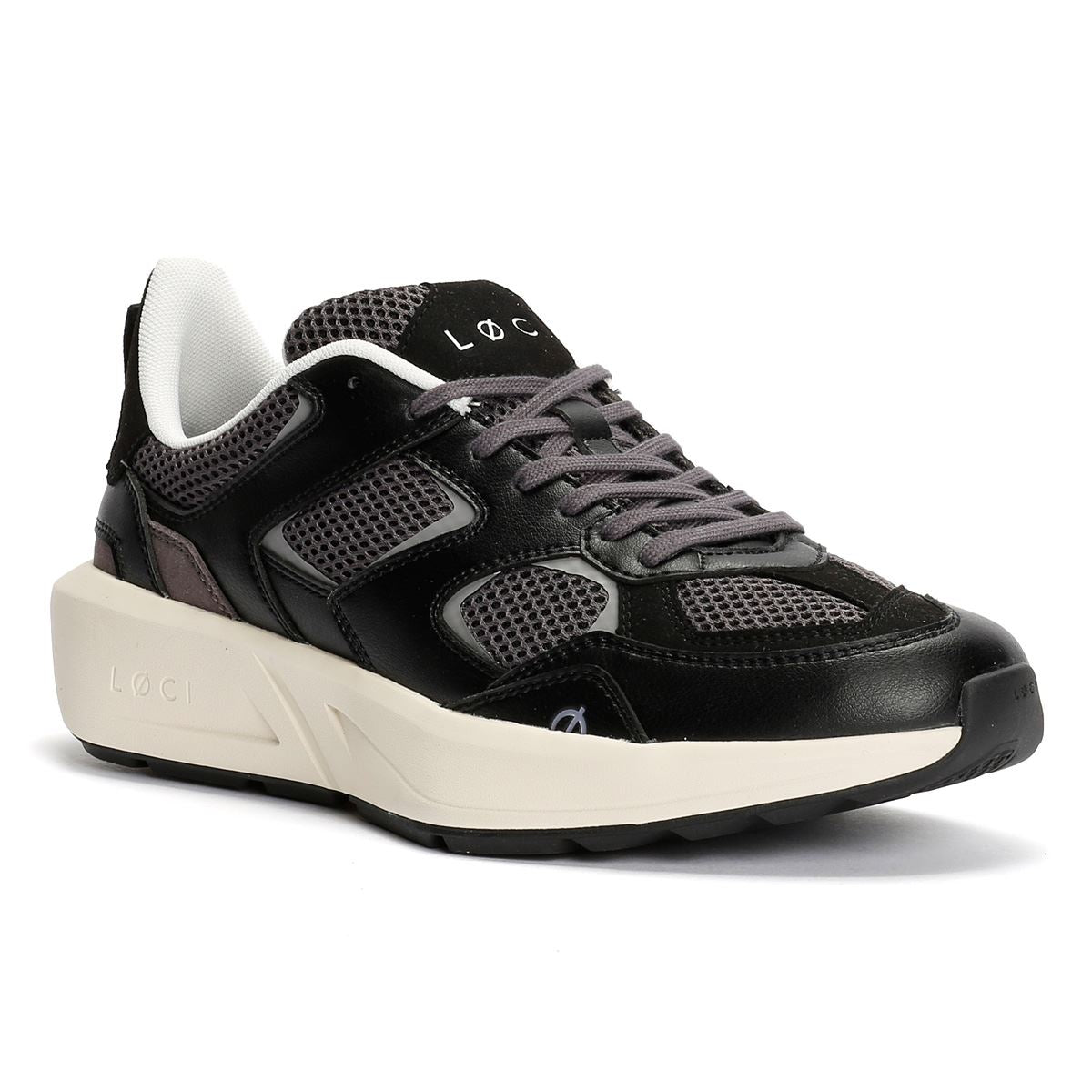 LØCI VØLT Black/Grey Trainers