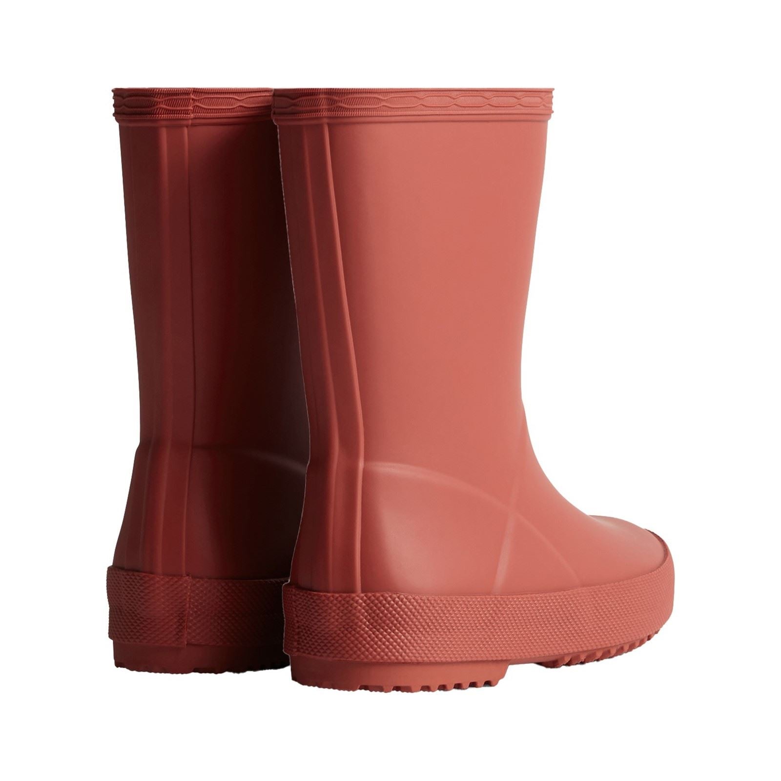 Hunter Kids First Boot Rubber Military Red Wellington Boots