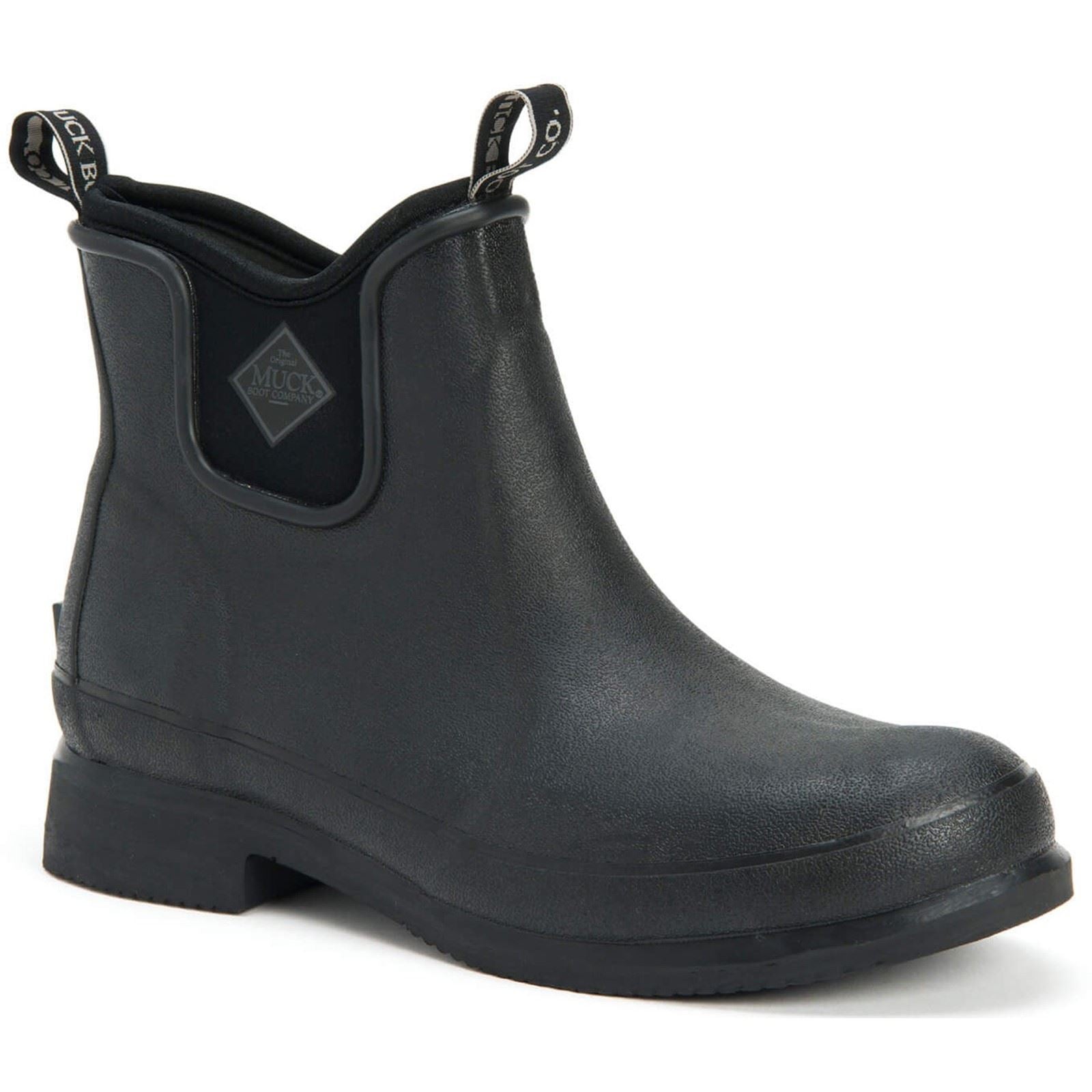 Muck Boots Wear Rubber Black/Black Wellington Boots