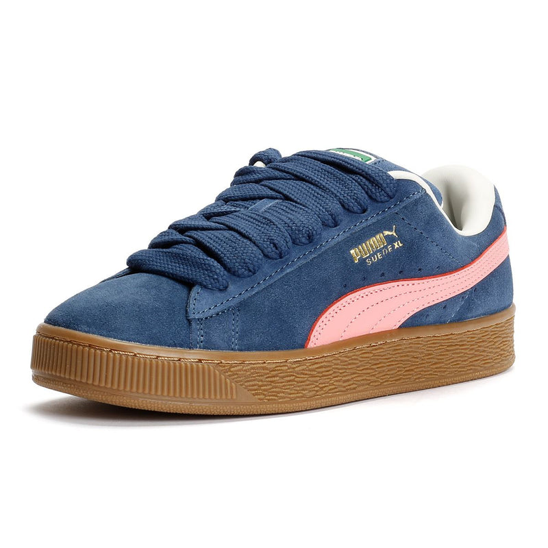 Puma Suede XL Suede Blue/Pink Trainers