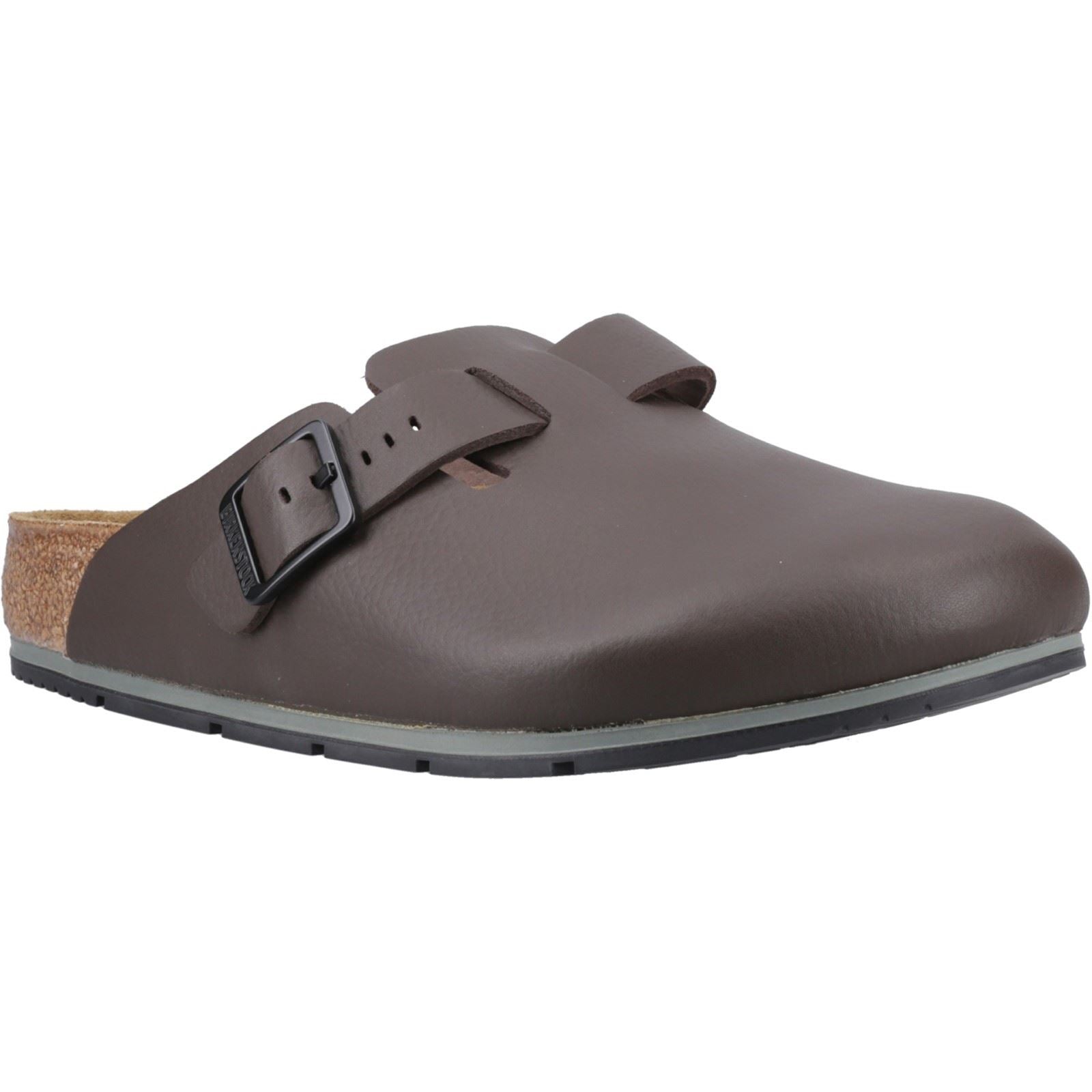 Birkenstock Boston Pro Leather Men's Java Clogs