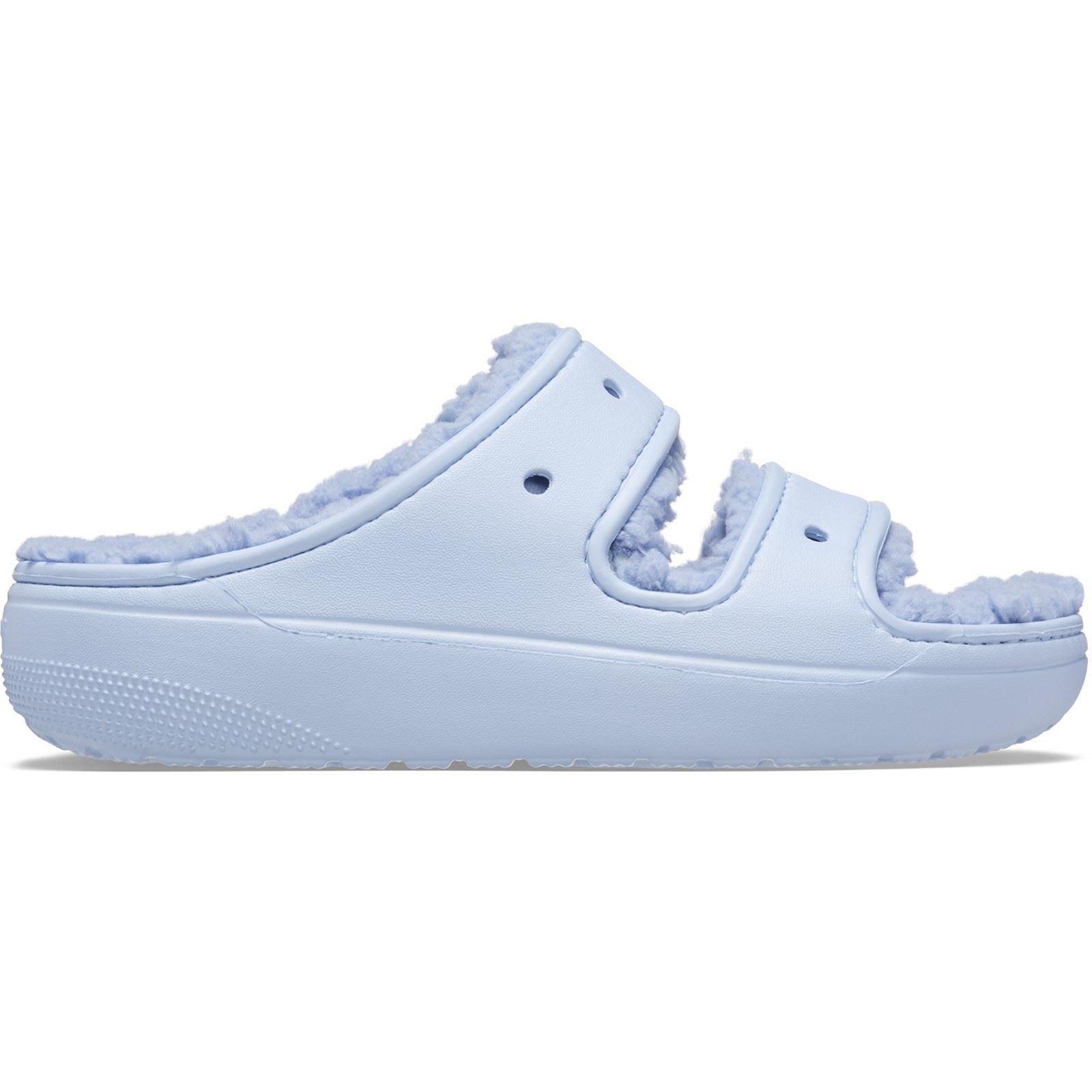Crocs Classic Cozzzy Synthetic Women's Blue Calcite Sandals