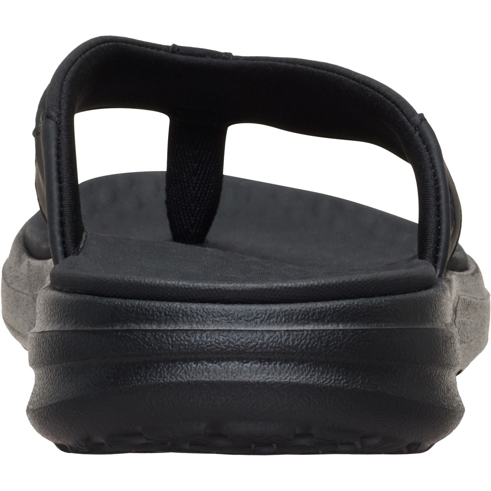 HEYDUDE Finn Flip Polyurethane Men's Black Sandals