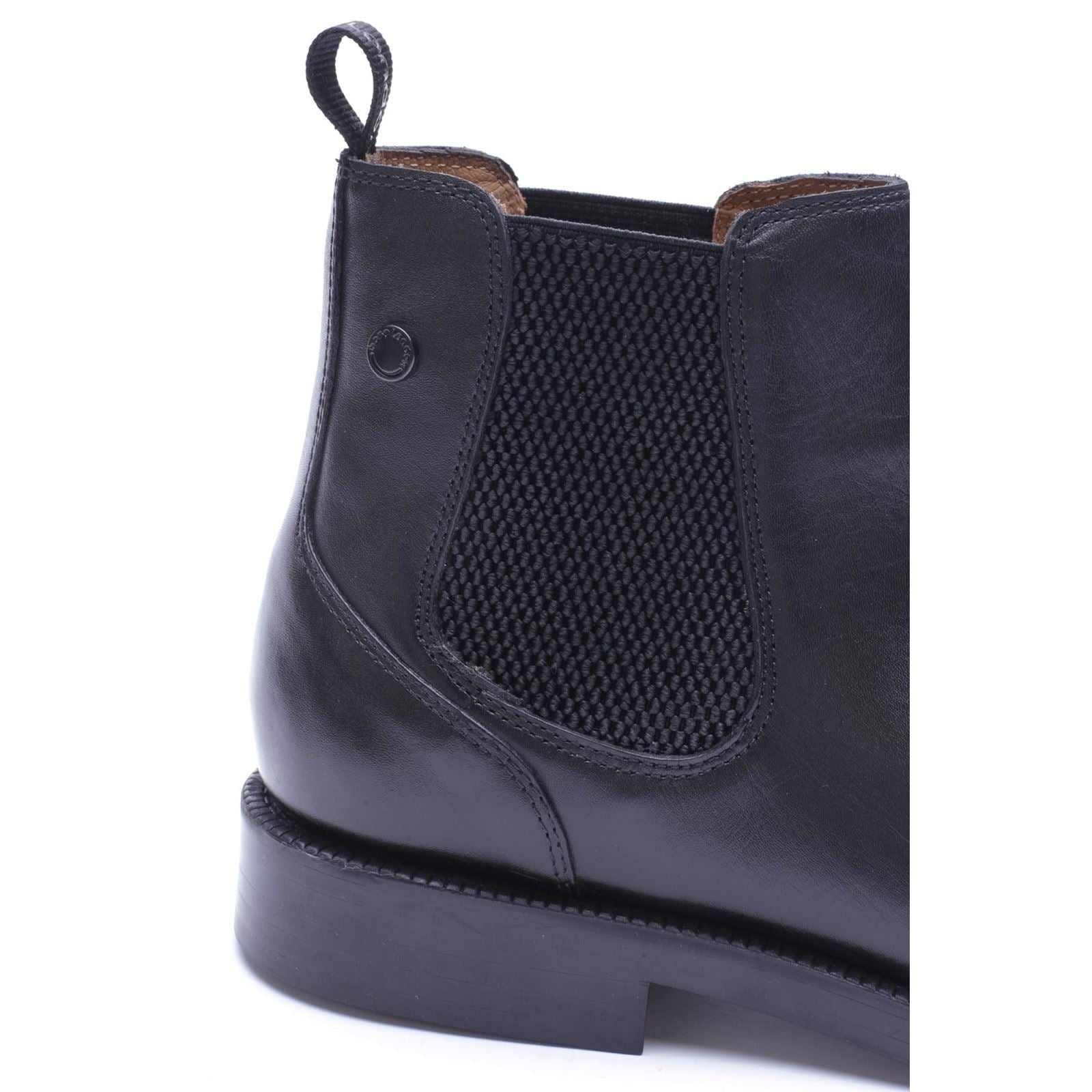 Base London Enzo Leather Men's Black Boots