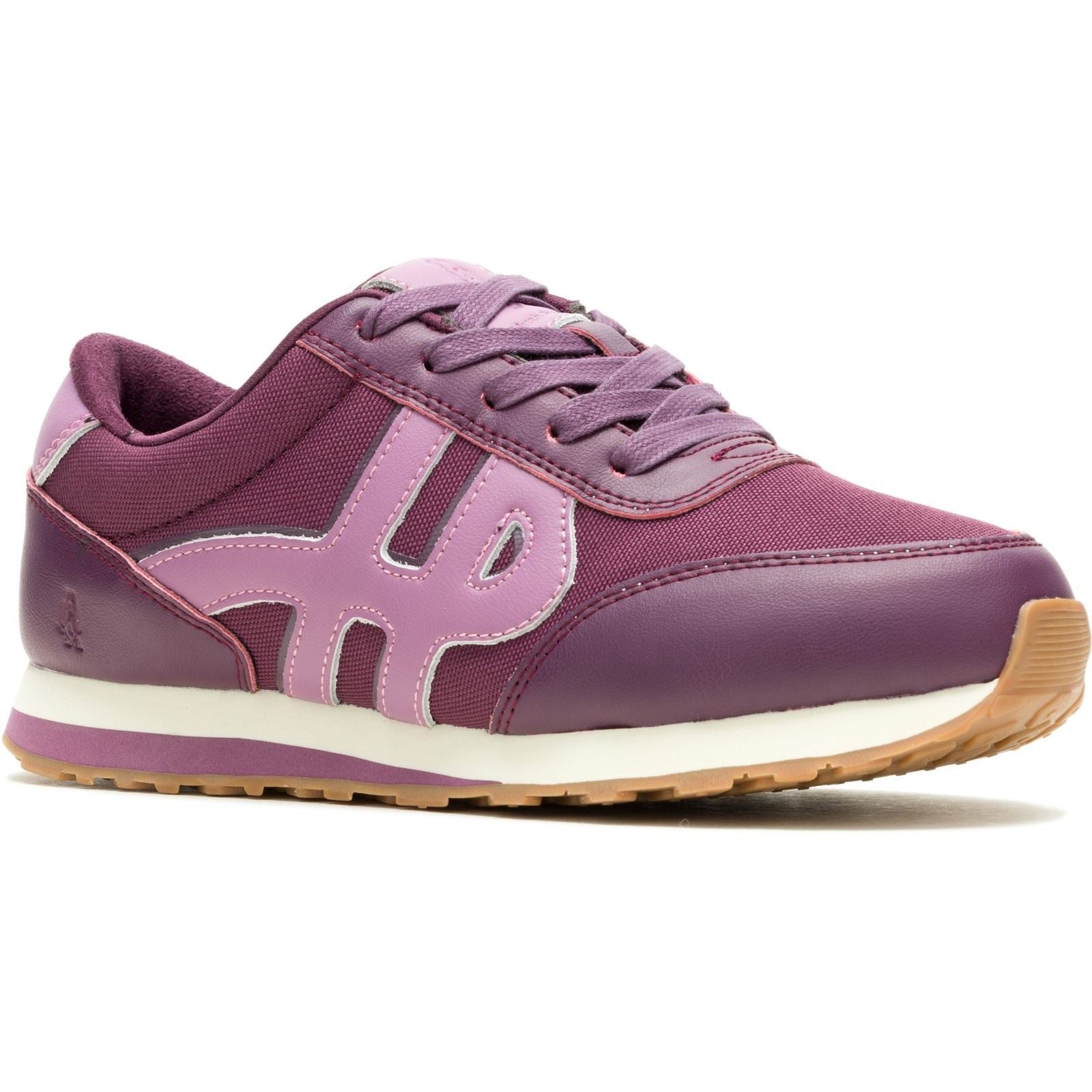 Hush Puppies Seventy8 Leather Women's Fig Trainers