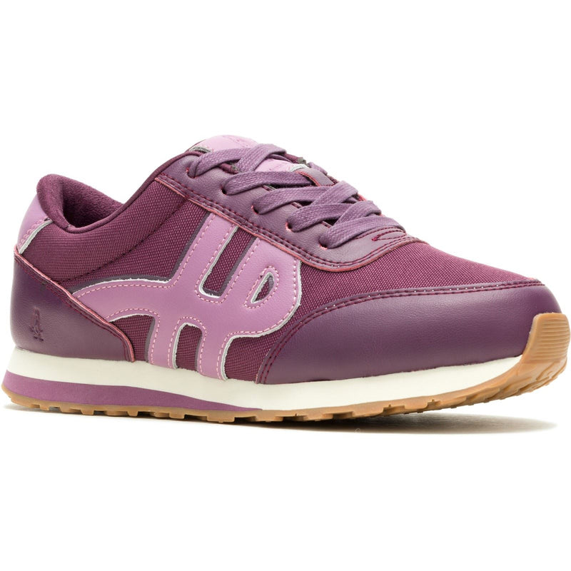 Hush Puppies Seventy8 Leather Women's Fig Trainers