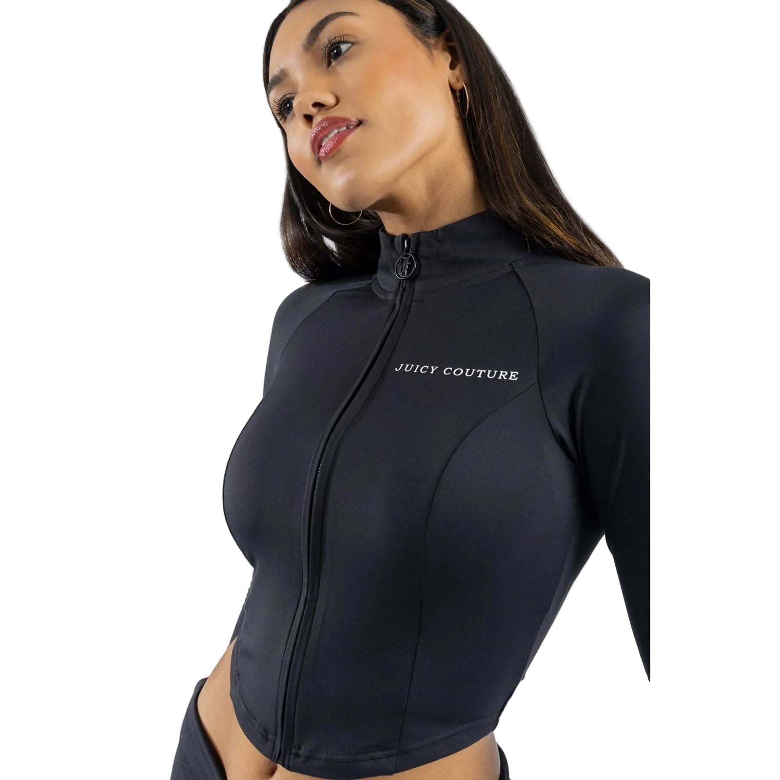 Juicy Couture Morgan Nylon Women's Black Sweatshirt