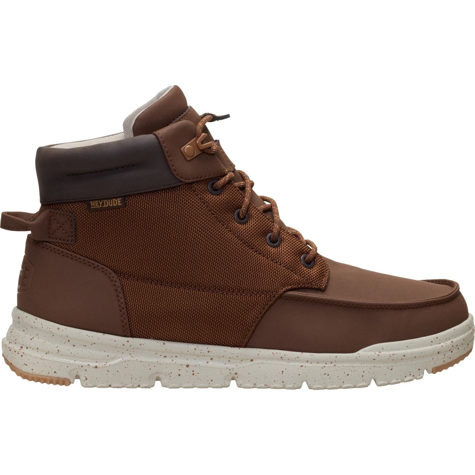HEYDUDE Bradley II Waterproof Polyurethane Mens Downtown Brown/Multi Ankle Boots