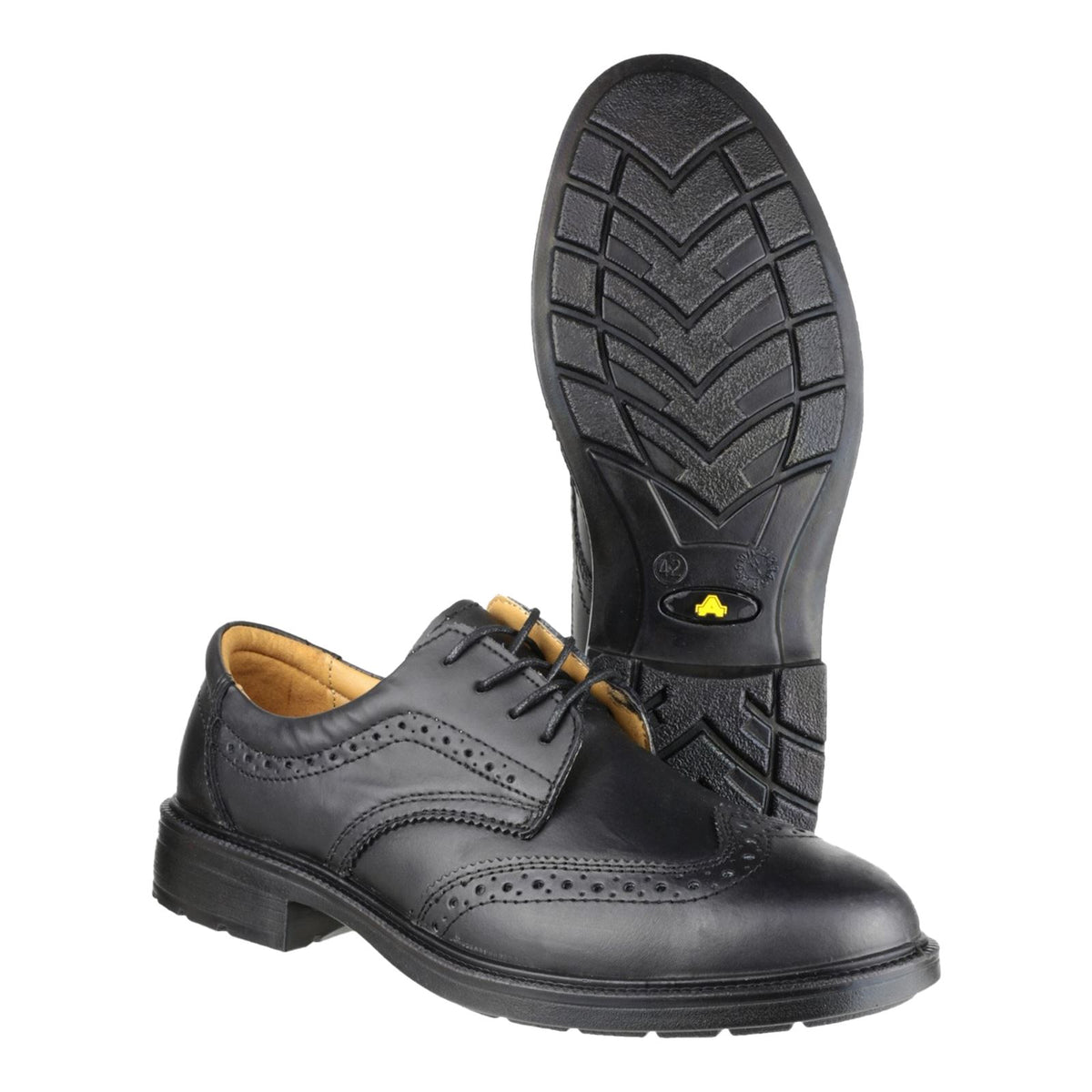 Amblers Safety FS44 Leather Black