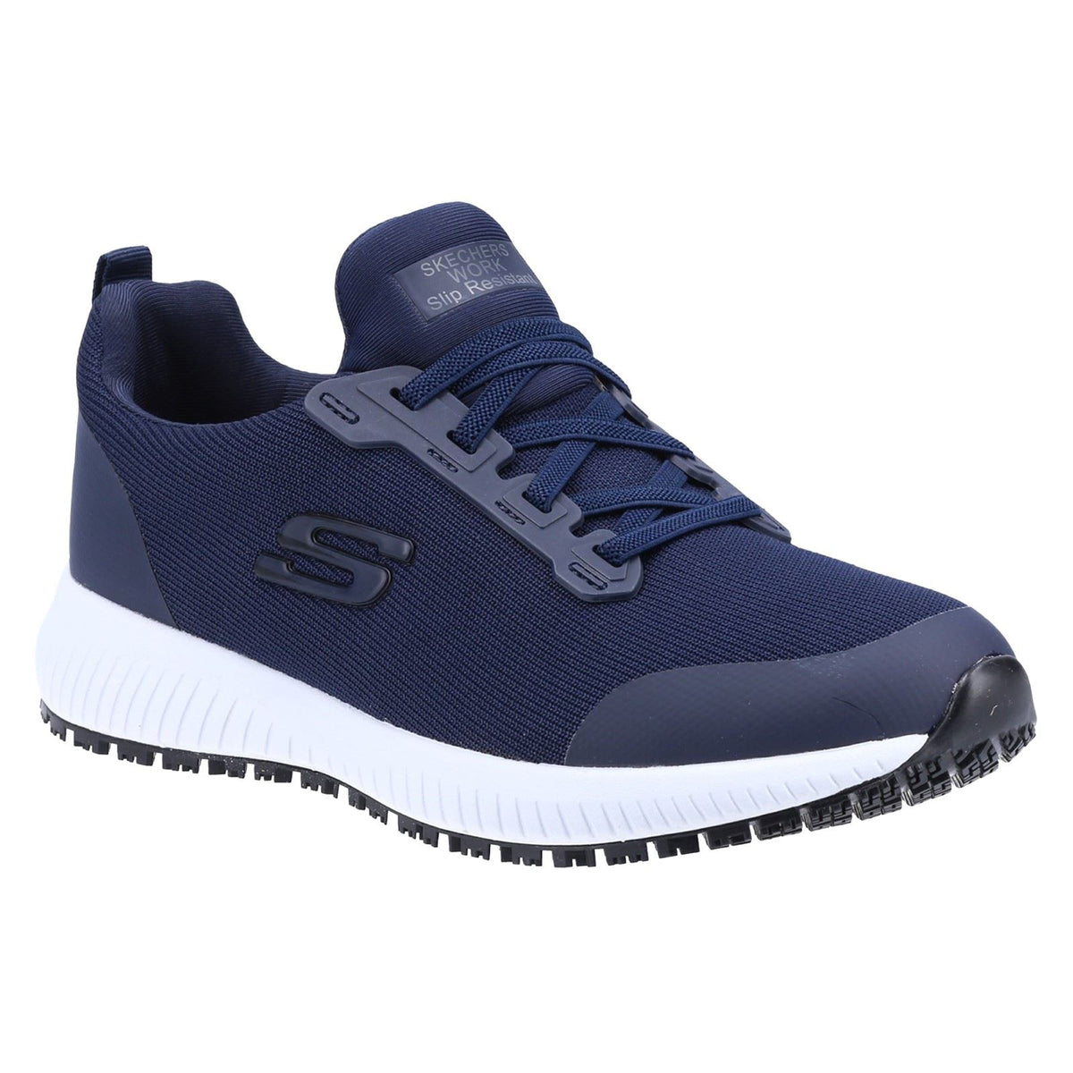 Skechers Workwear Squad SR Textile Women's Navy Safety Trainers