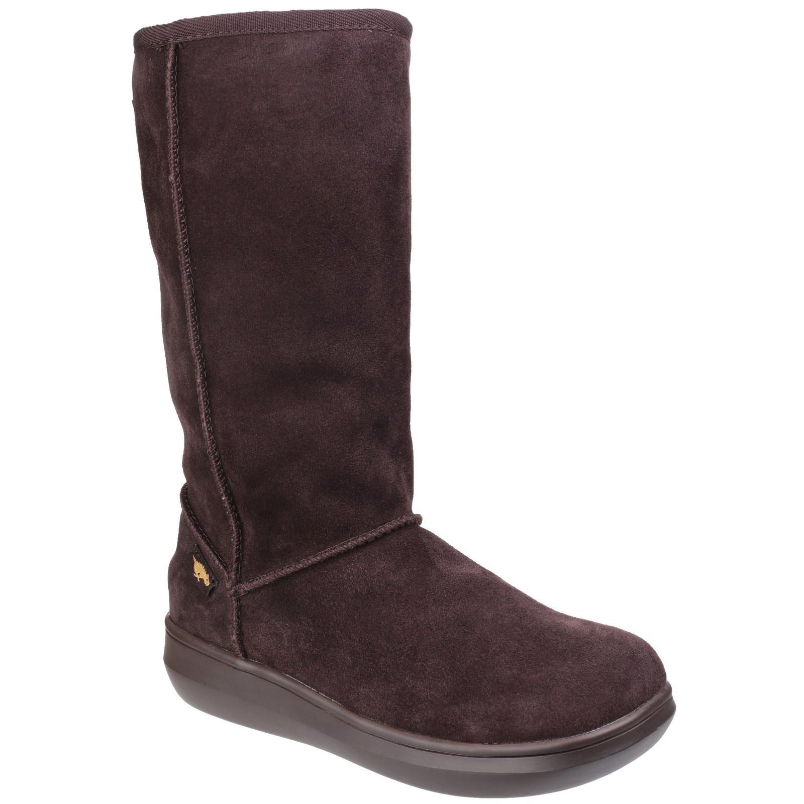 Sugardaddy Suede Chocolate Boots