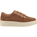 Hush Puppies Tamsin Suede Women's Tan Trainers
