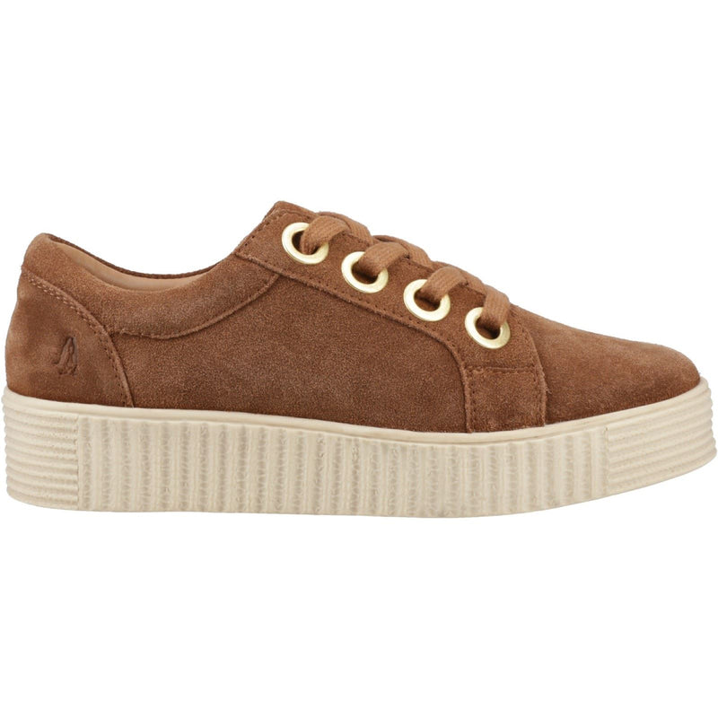 Hush Puppies Tamsin Suede Women's Tan Trainers
