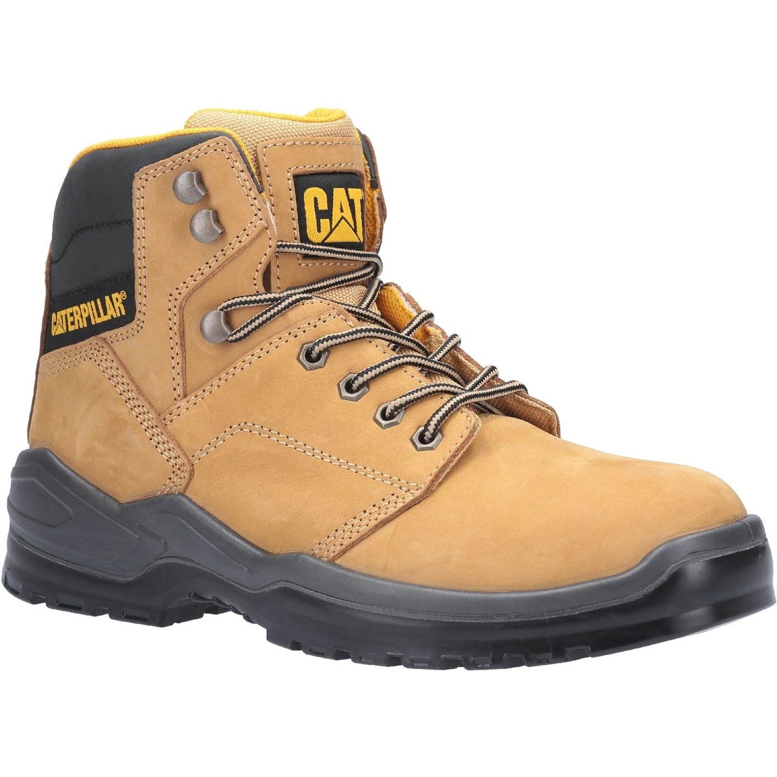 Caterpillar Striver Nubuck Honey Safety Boots –