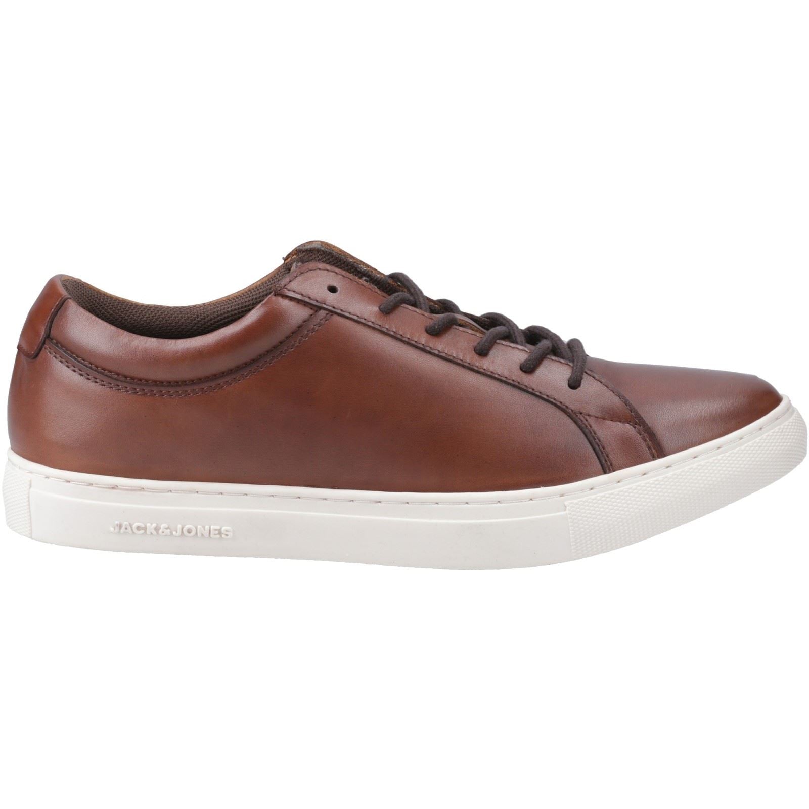 Jack & Jones Galaxy Leather Men's Cognac Trainers