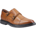 Hush Puppies Kane Leather Men's Tan Double Monk Shoes