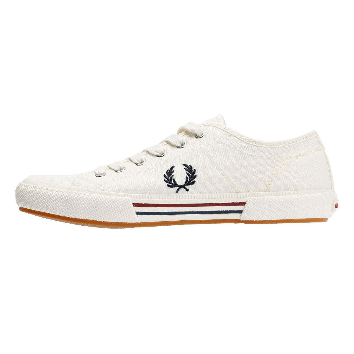 Fred Perry B708 Vintage Tennis Canvas Men's White Trainers