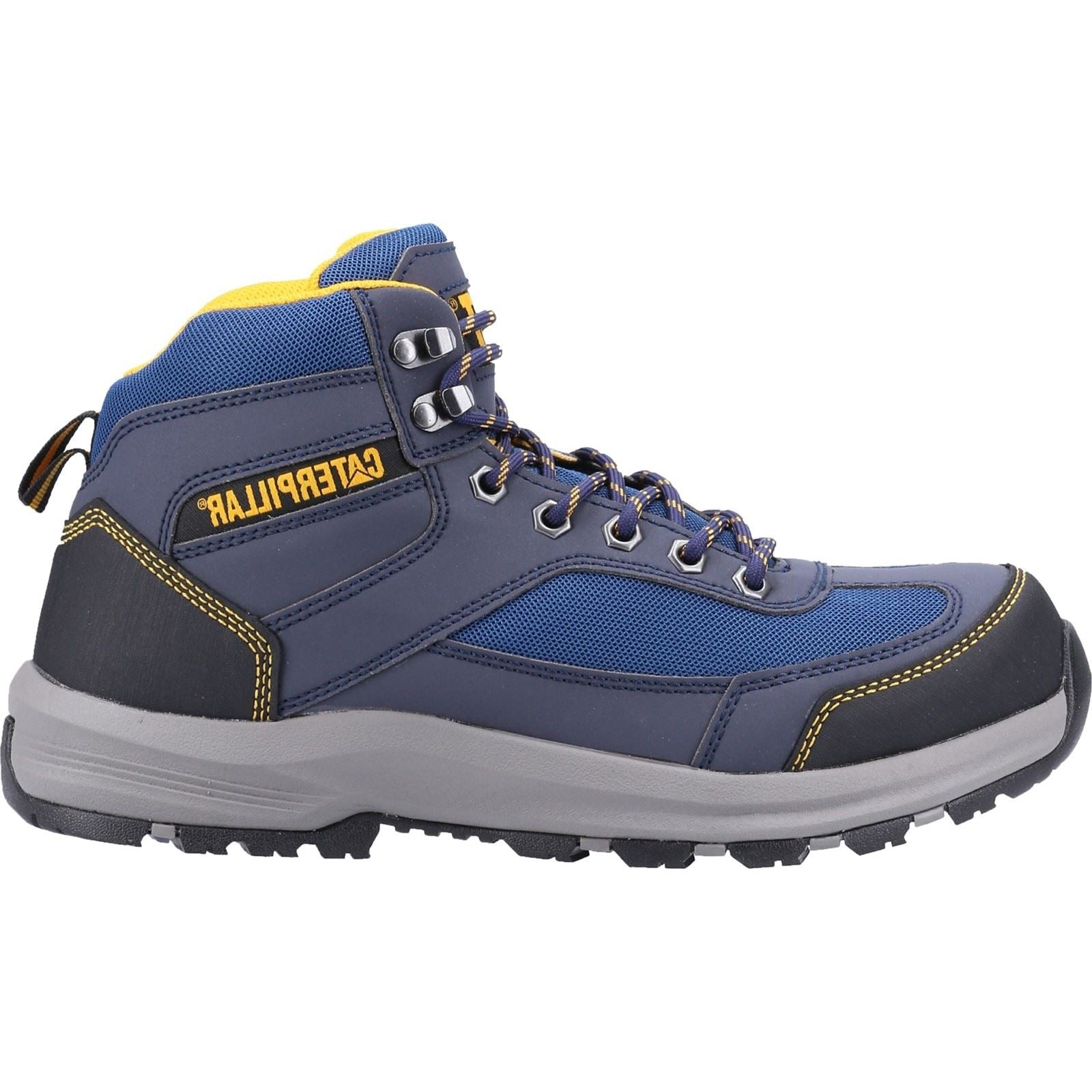 Caterpillar Elmore Mid Synthetic Navy Hiking Boots