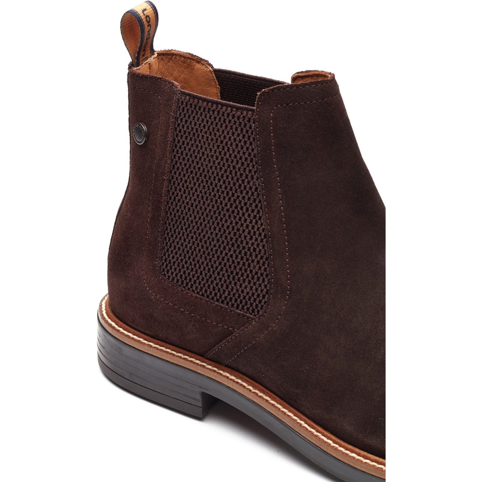 Base London Sussex Chelsea Boot Leather Men's Brown Boots