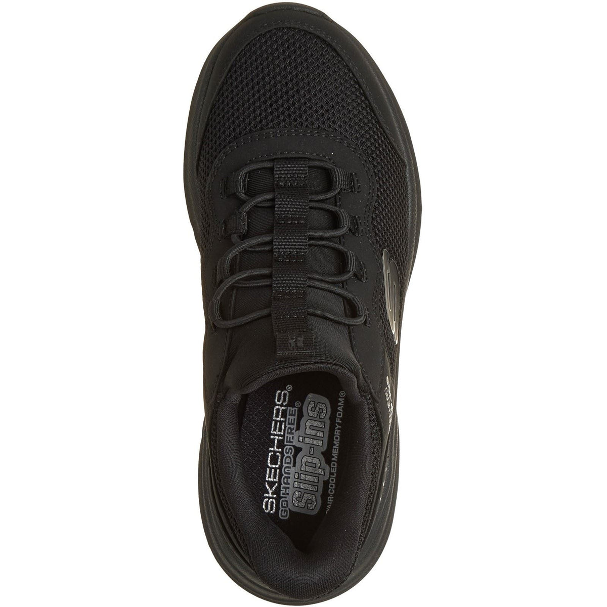 Skechers Bounder Pro Polyurethane Kids Black Trainers