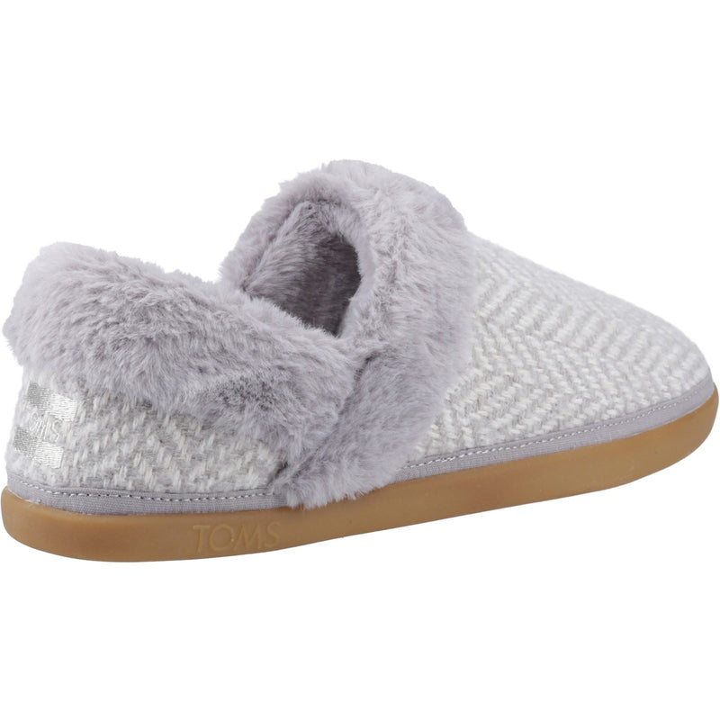 TOMS Oslo Synthetic Women's Drizzle Grey Slippers