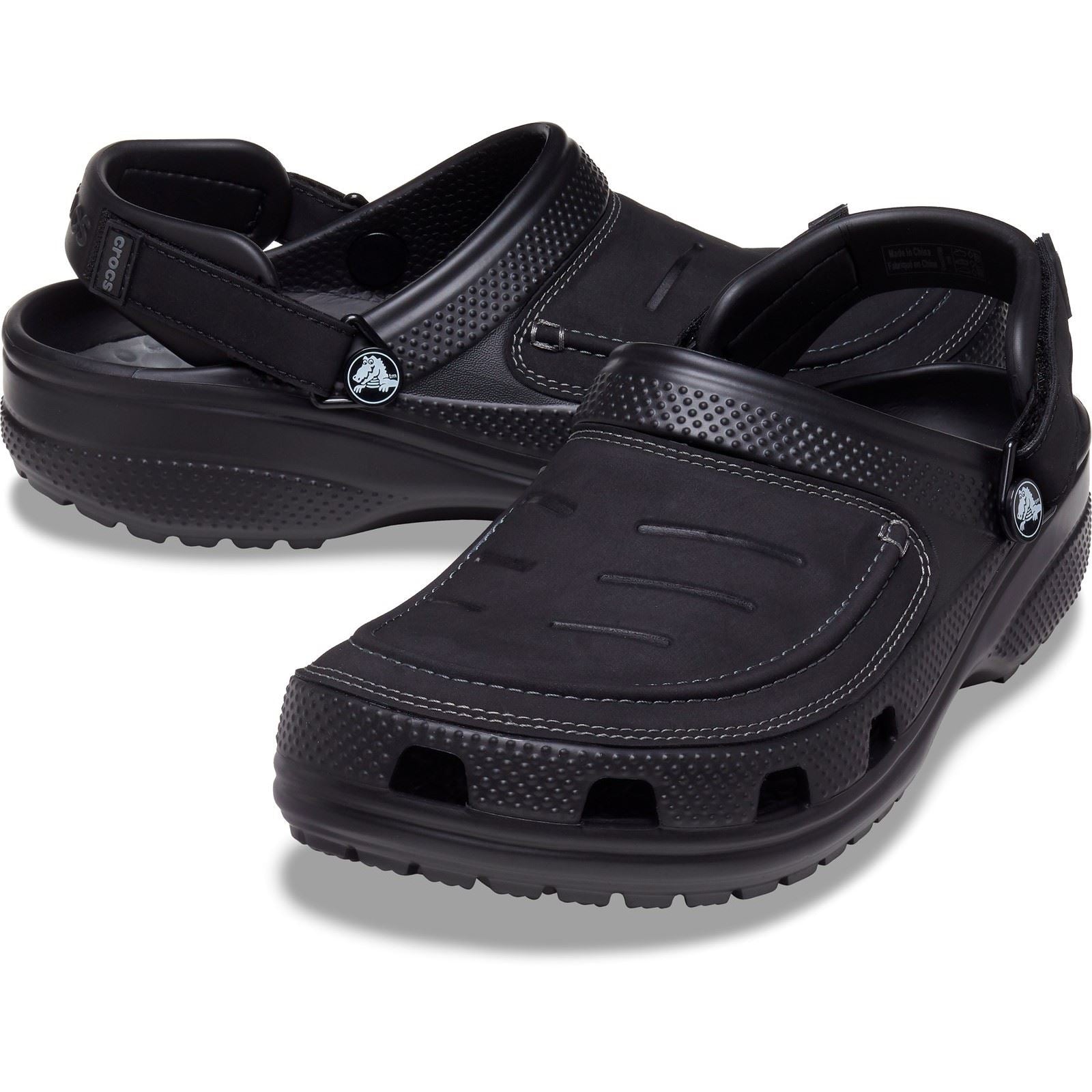 Crocs Yukon Vista II Synthetic Men's Black/Slate Grey Clogs