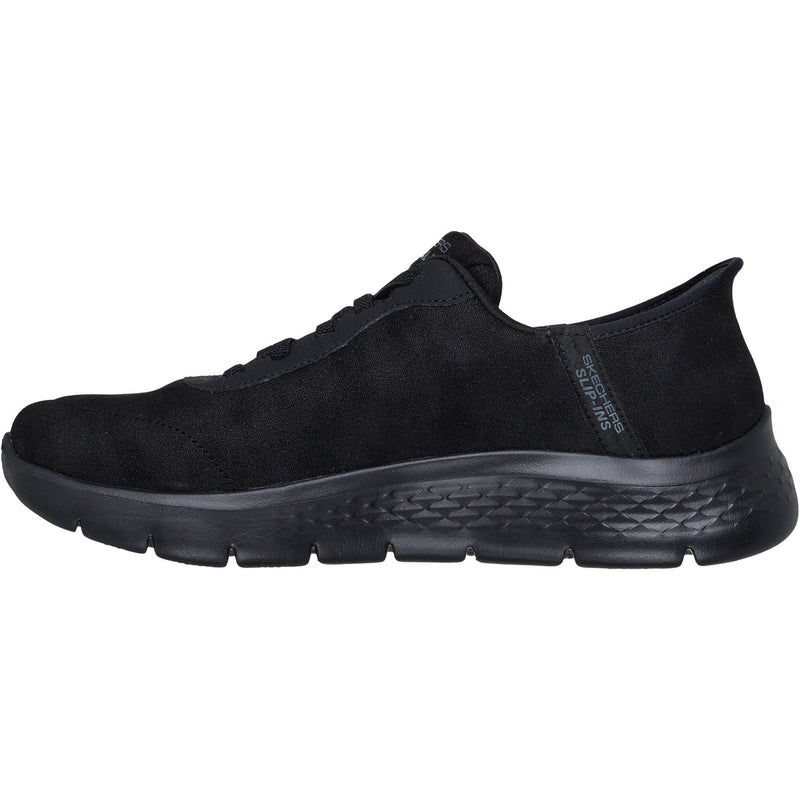 Skechers GO WALK Flex Smooth Motion Textile Men's Black Trainers