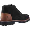 Hush Puppies Moore Nubuck Men's Black Ankle Boots