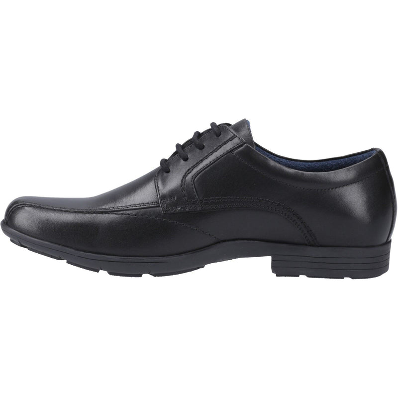 Pod Angus Leather Men's Black Lace-Up Shoes