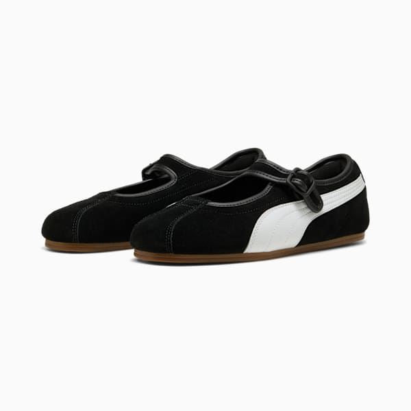 Puma Tacklette Suede Women's Black/White Trainers