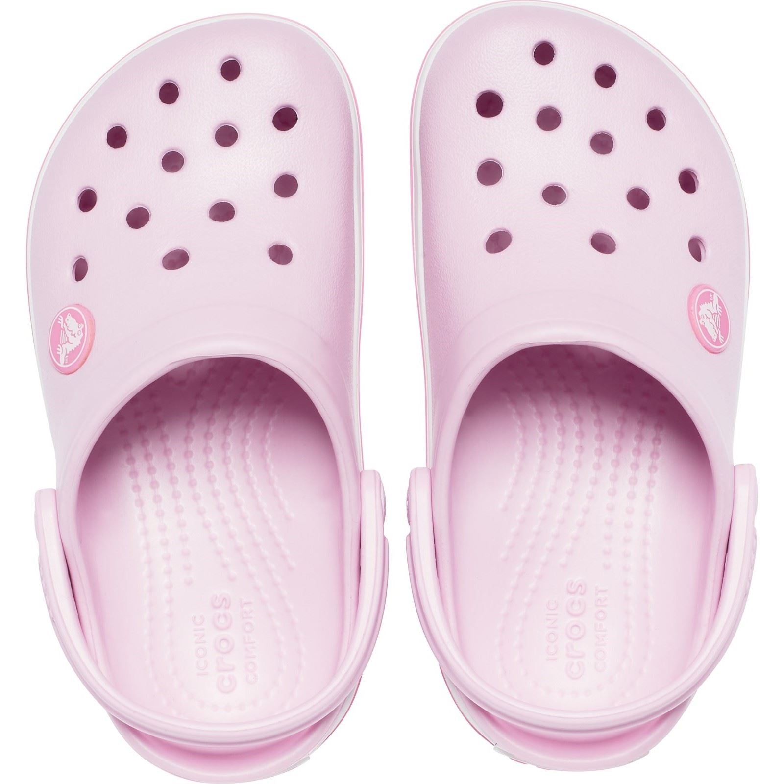 Crocs Crocband Synthetic Ballerina Pink Clogs