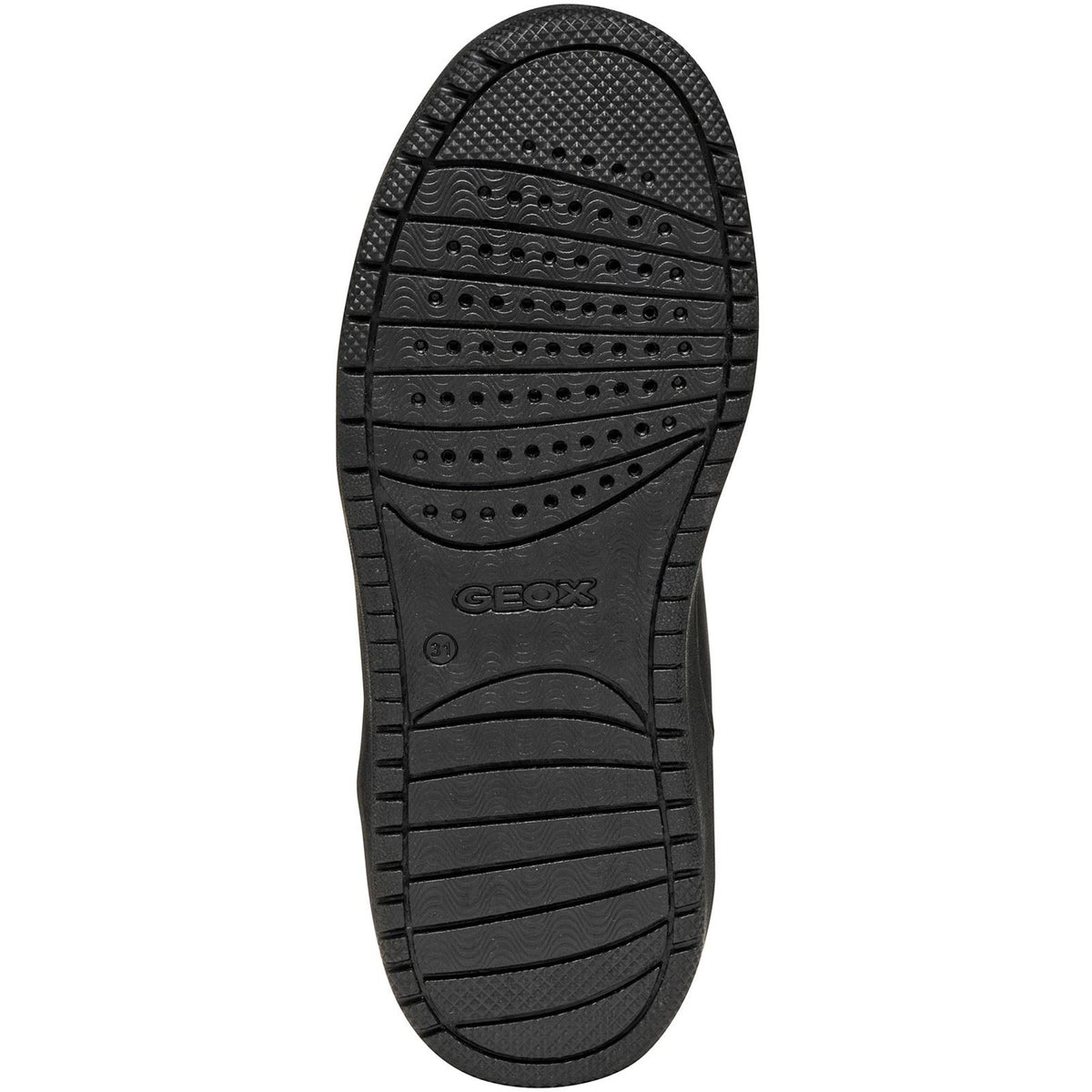 Geox J Washiba Fast In Black Trainers