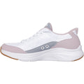 Skechers Contour Foam Cozy Fit Textile Women's White/Lavender Trainers