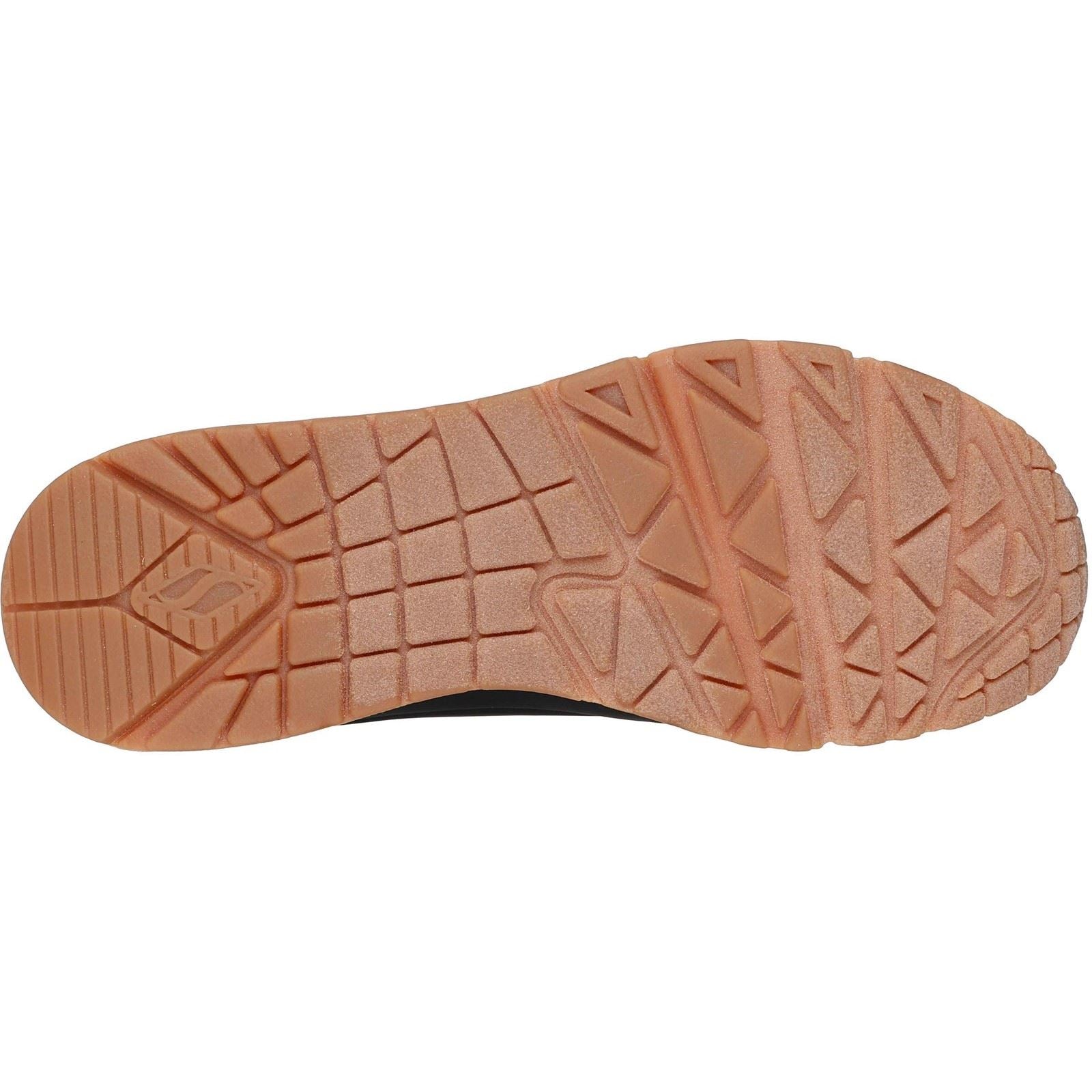 Skechers UNO - Jungle Nite Polyurethane Women's Black/Leopard Standard Trainers