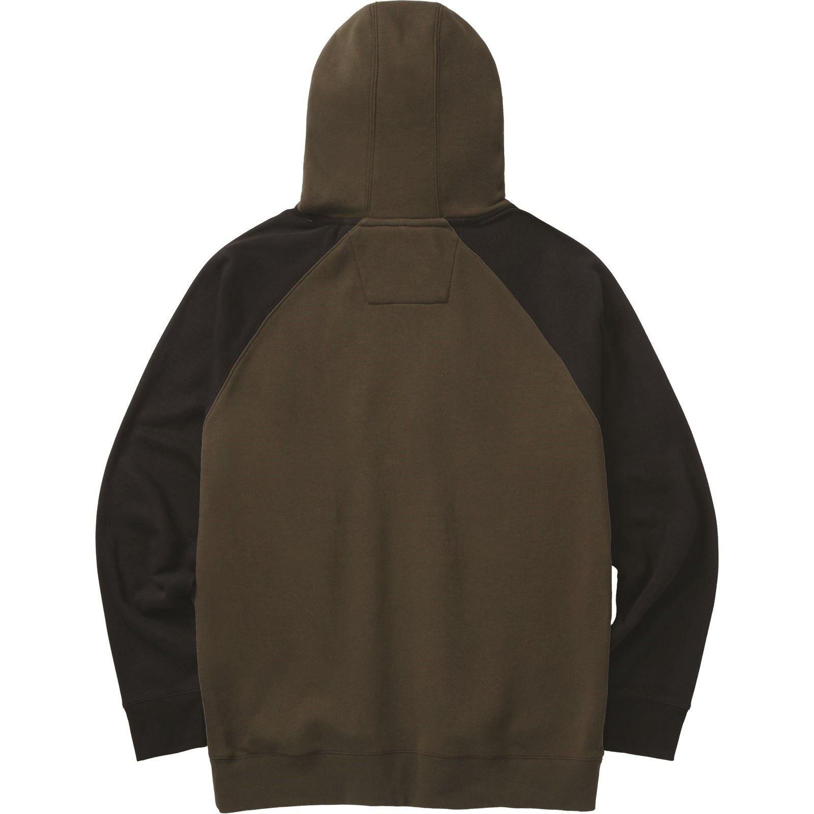 Caterpillar Raglan Cotton Men's Moss Hooded Sweatshirt