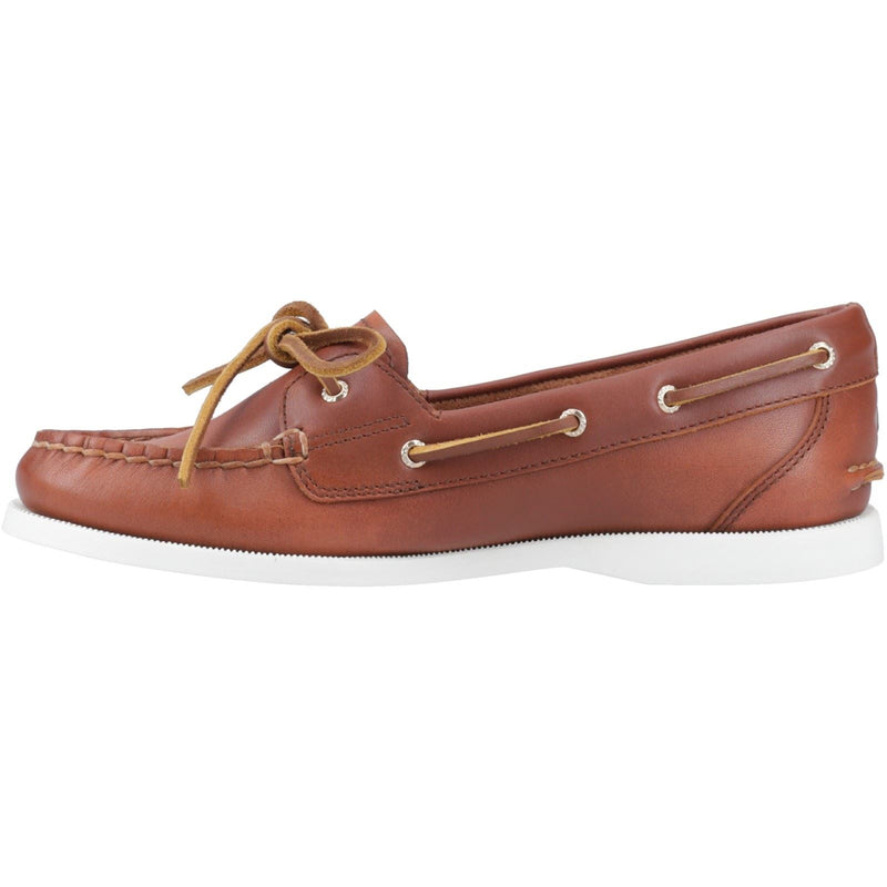 Sperry Authentic 1 Eye Leather Women's Brown Boat Shoes