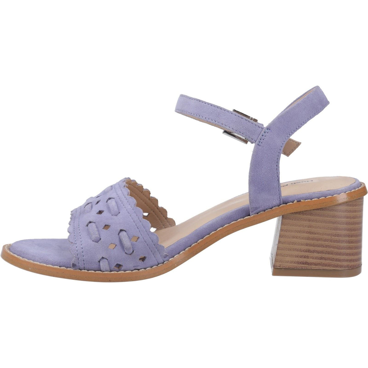 Hush Puppies Lacie Suede Women's Purple Heels