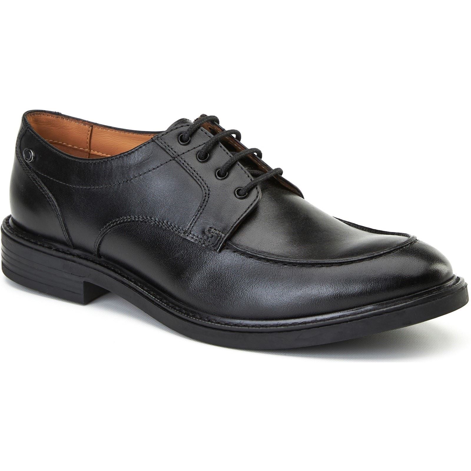 Base London Surrey Leather Men's Black Brogues Shoes