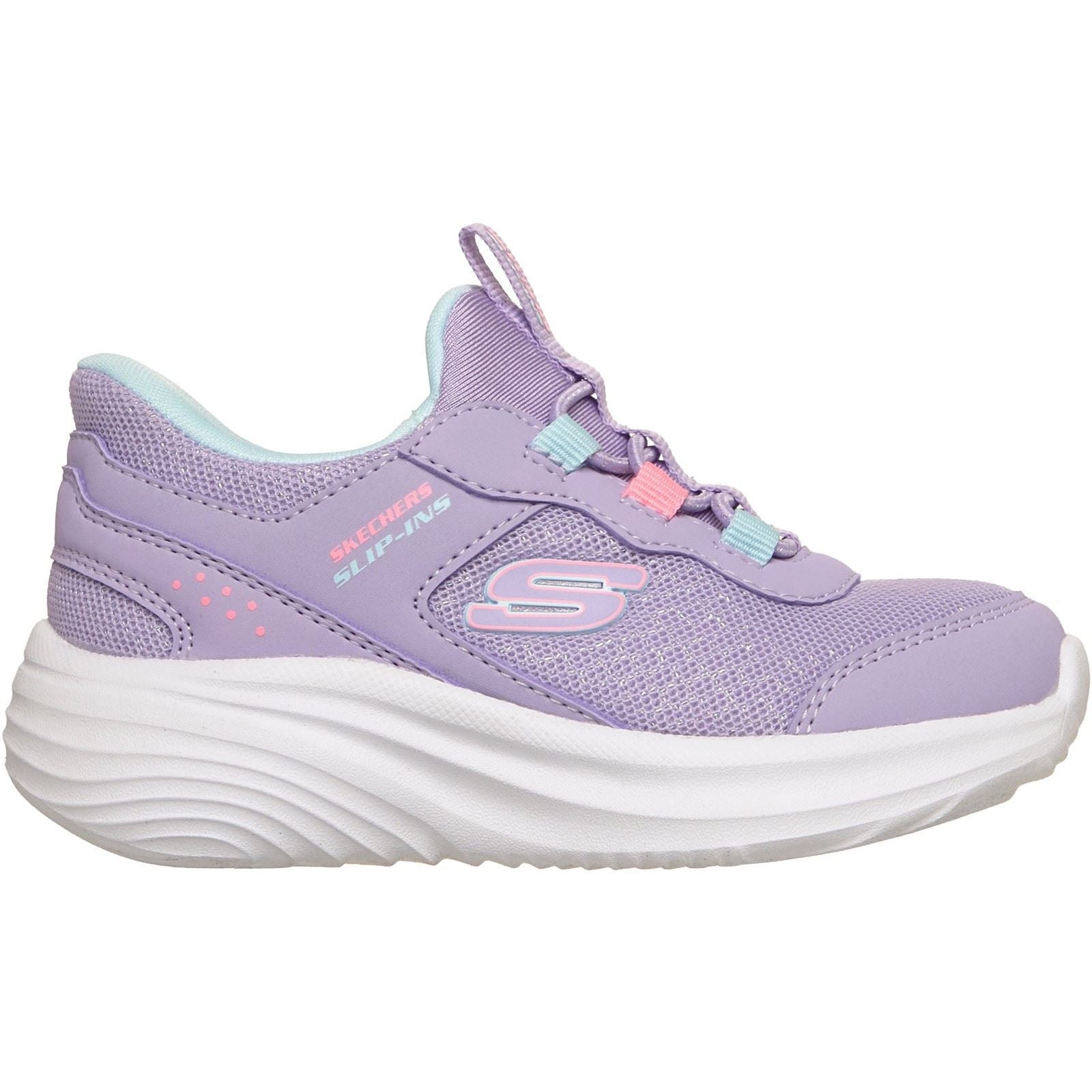 Skechers Bounder Pro Step One Lavender Trainers