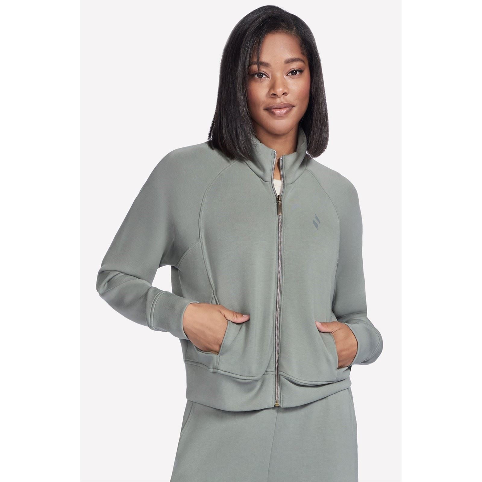 Skechers Skechluxe Elevate Women's Taupe Jacket