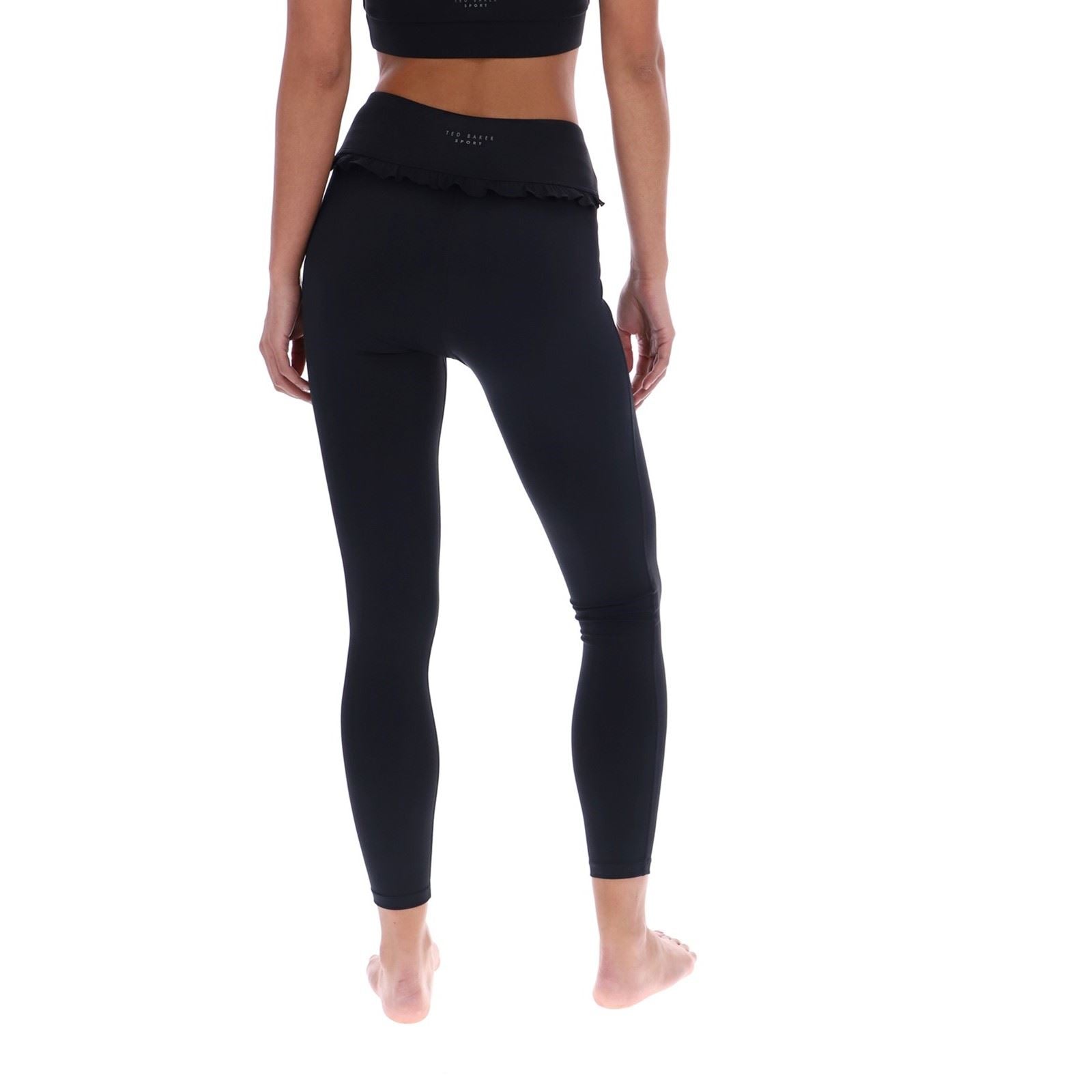 Ted Baker AGNES TBWLS263 Polyester Women's Black Sports Leggings