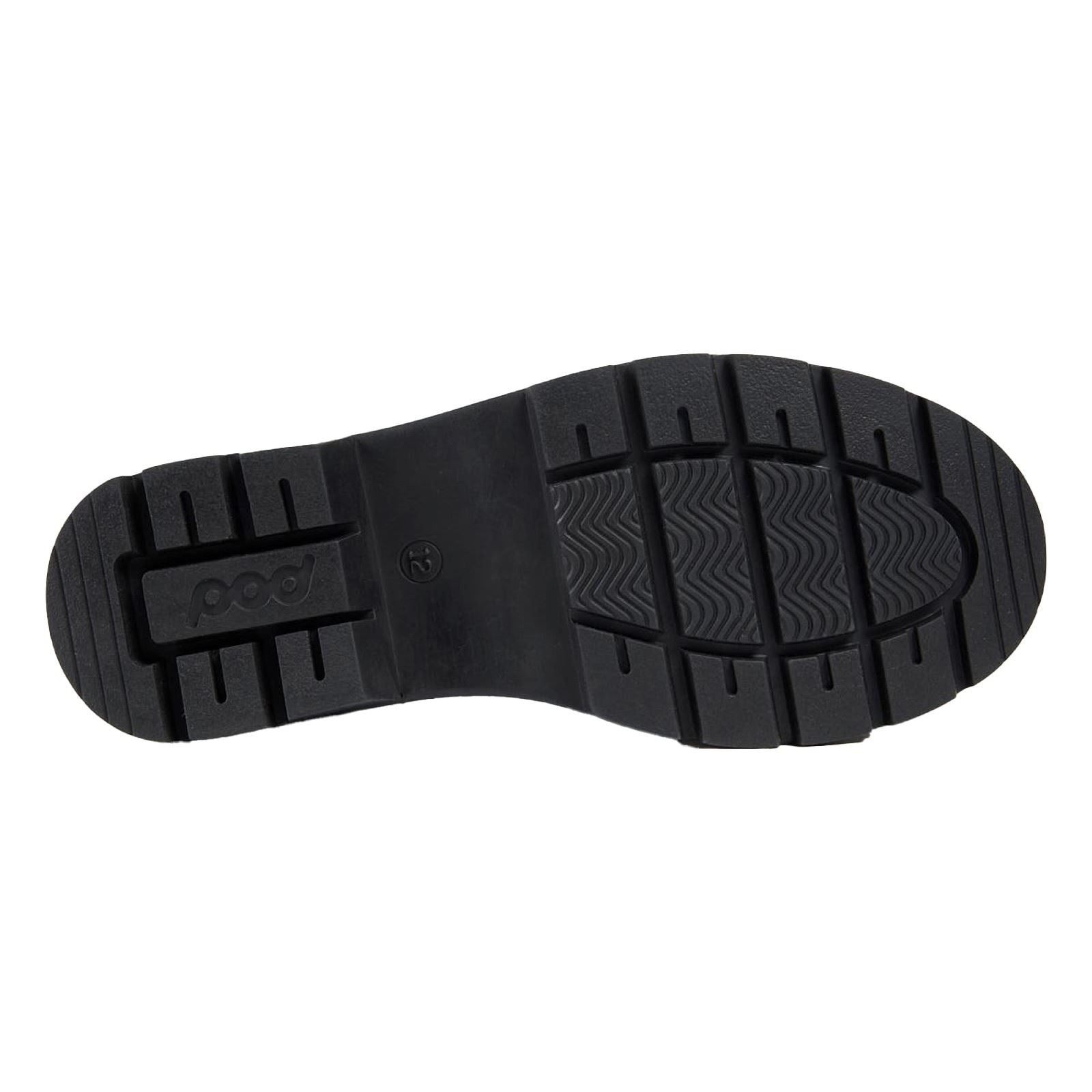 Pod Irene Faux Leather Youth Girl's Black Shoes
