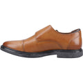 Hush Puppies Kane Leather Men's Tan Double Monk Shoes
