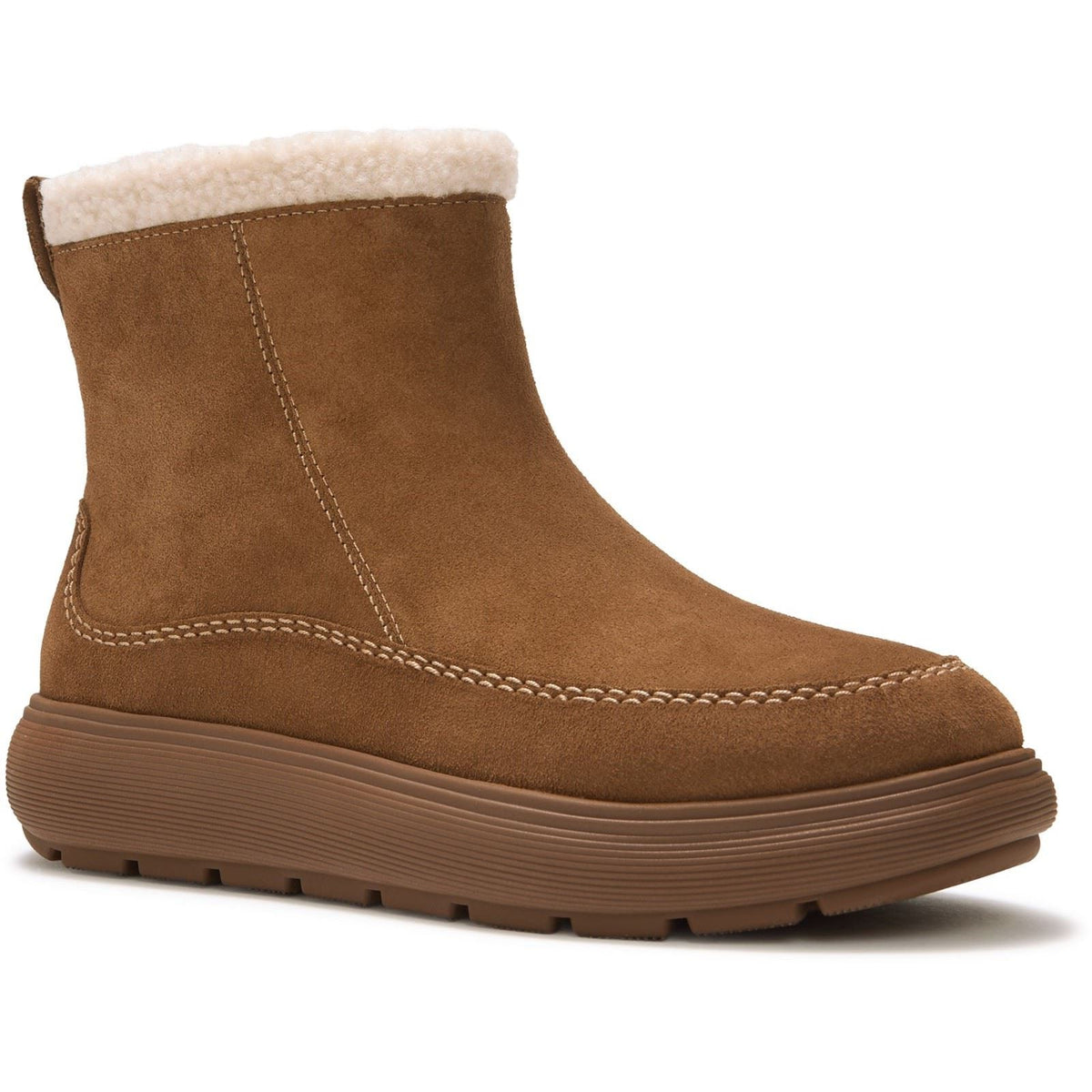 Fitflop Iq-Comff Suede Women's Terracotta Tan Boots