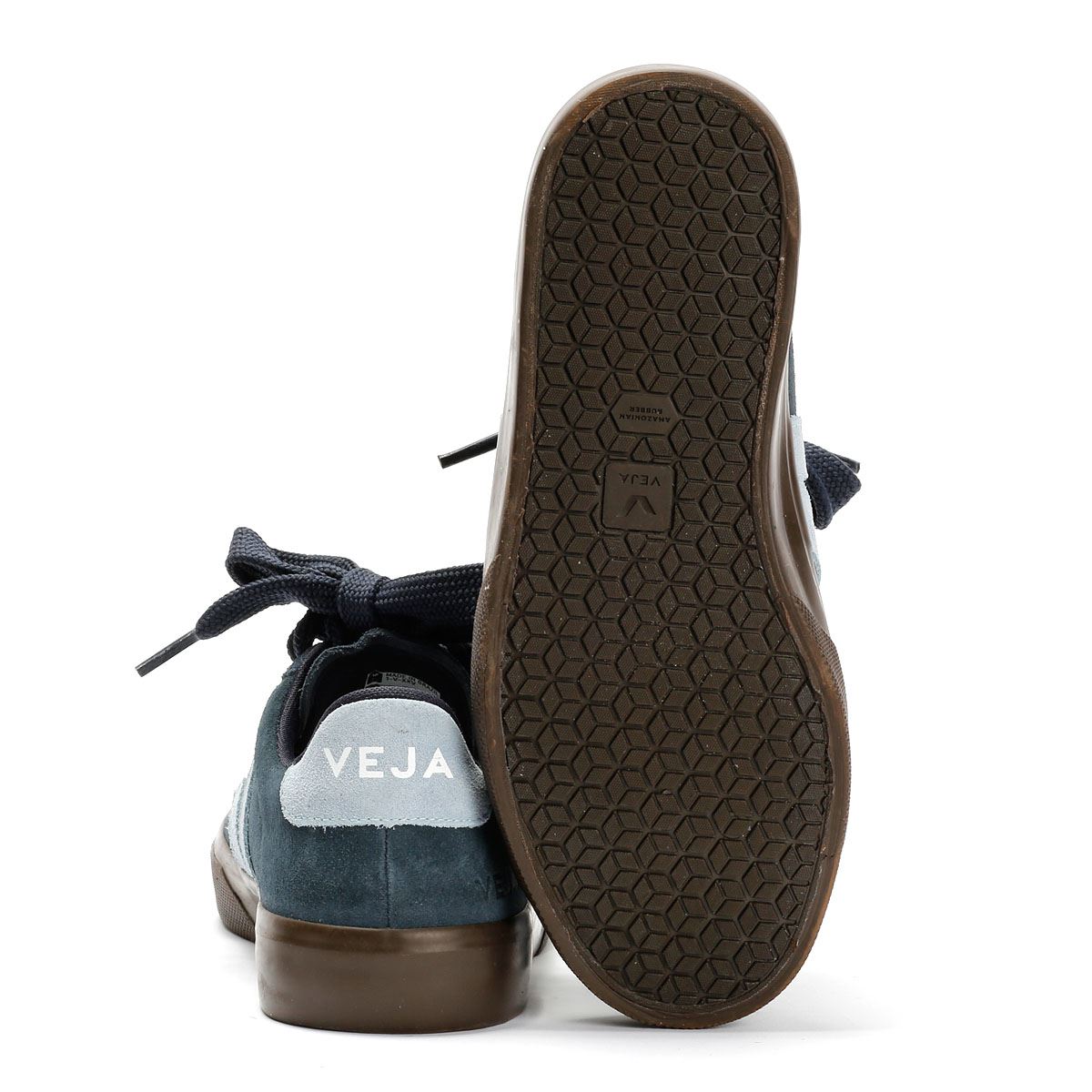 Veja Campo Suede Women's Nautico Steel Eagle Trainers