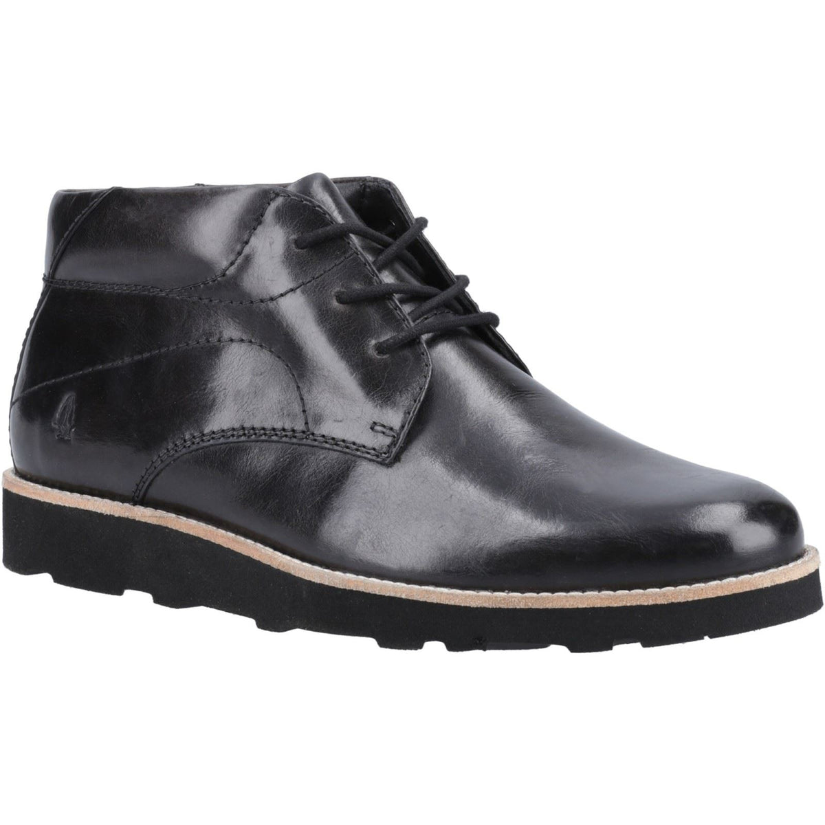Hush Puppies Kennedy Leather Men's Black Boots