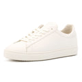 Clae Bradley Essentials Leather Men's Triple White Trainers