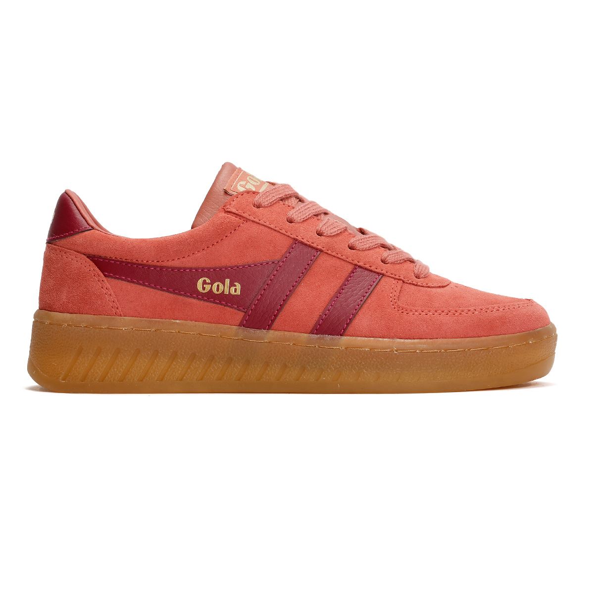Gola Grandslam Suede Women's Clay/Cerise Trainers